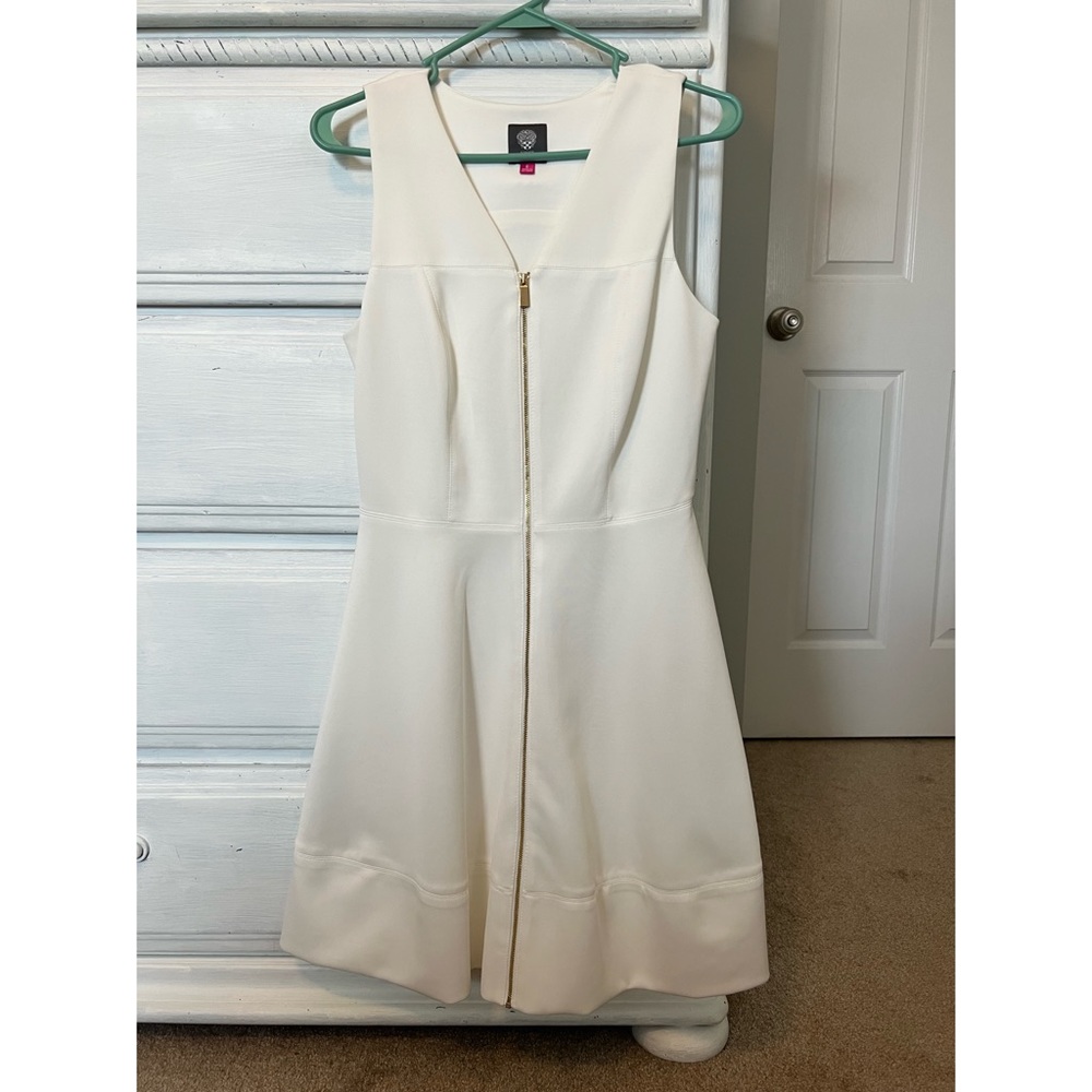 Vince Camuto White Dress, Size 8